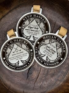 Custom Golf Bag Tags
