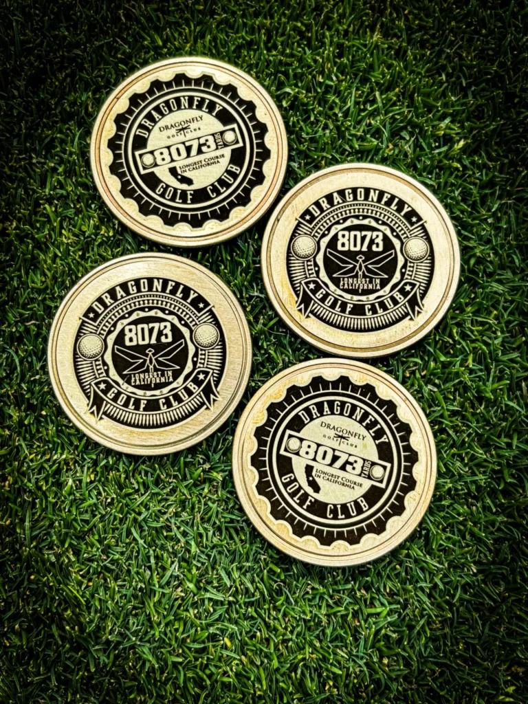 Custom Brass Golf Ball Marker
